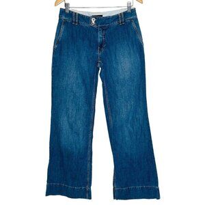 Banana Republic Wide Leg Jeans Y2K Womens 30x32